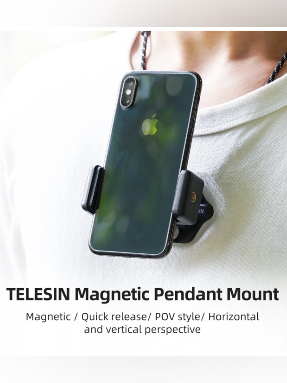 TELESIN Magnetic Snap Phone Mount